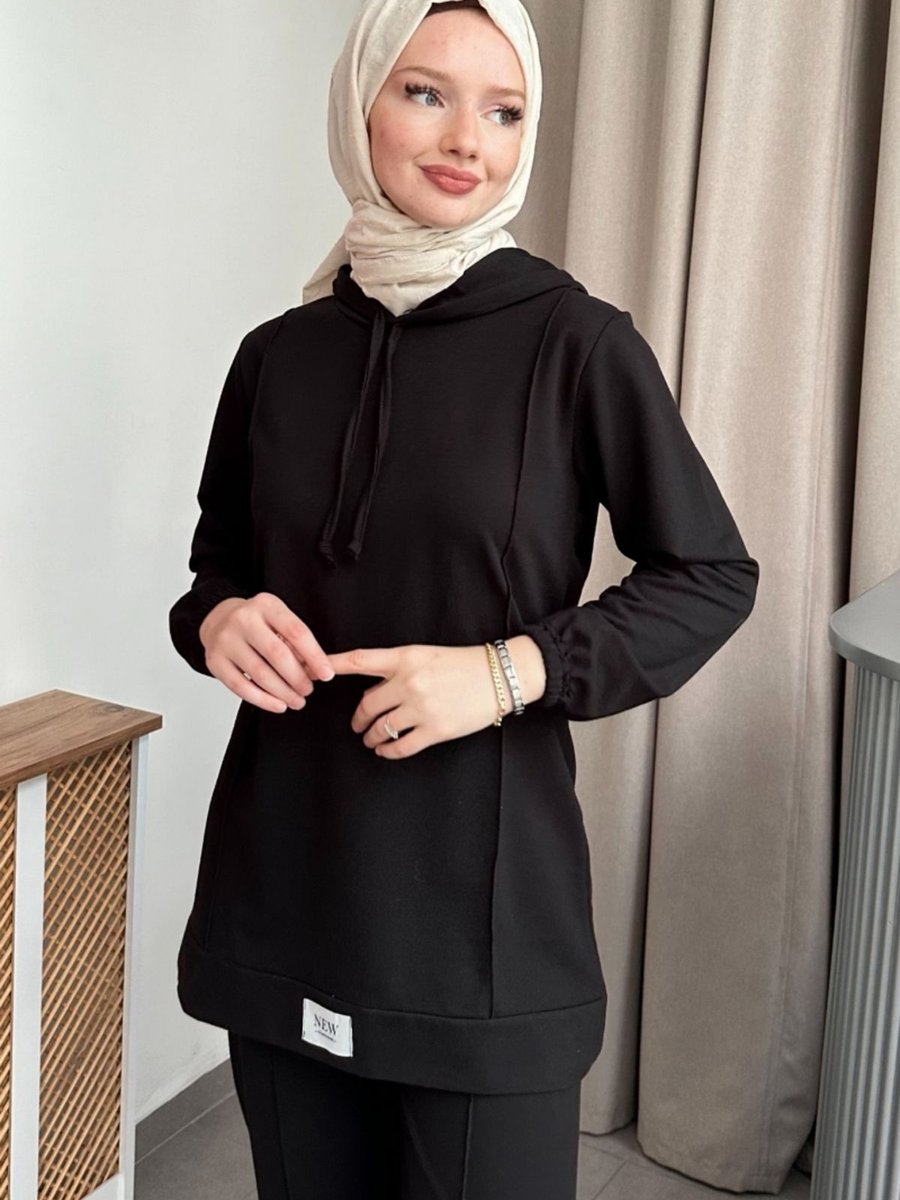 Butik Maxi Siyah Takım