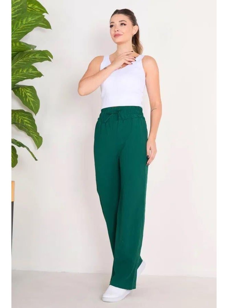 Pelsu Moda Yeşil Pantolon
