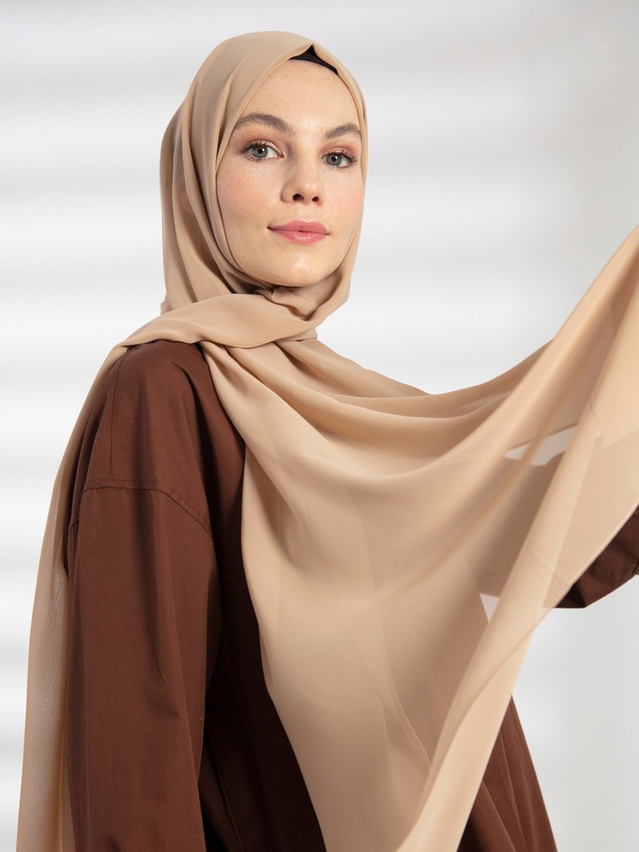 Pure Scarfs Vizon Şifon Şal