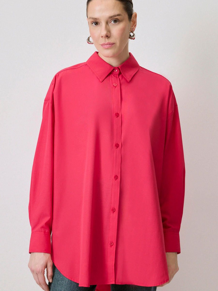 Touche Prive Relax Fit Poplin Gömlek