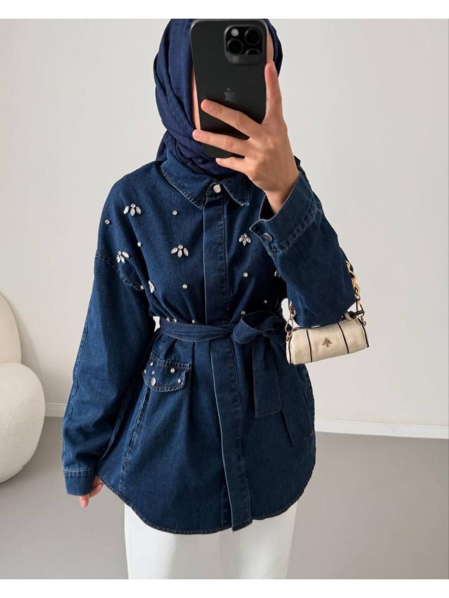 Ihlamurlar Tekstil Kot Ceket Baglamalı