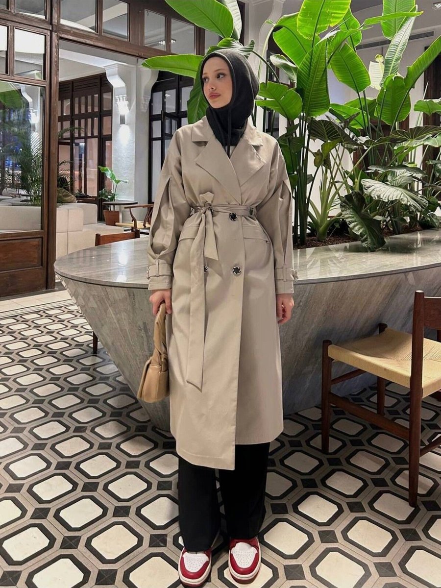 Tanısa Zulu Kuşak Detay Trençkot Tns
