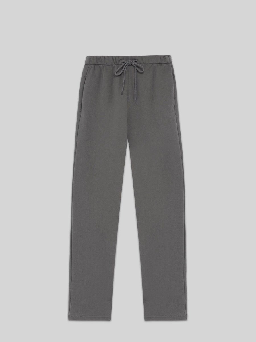 Touche Prive Beli Lastikli Örme Pantolon