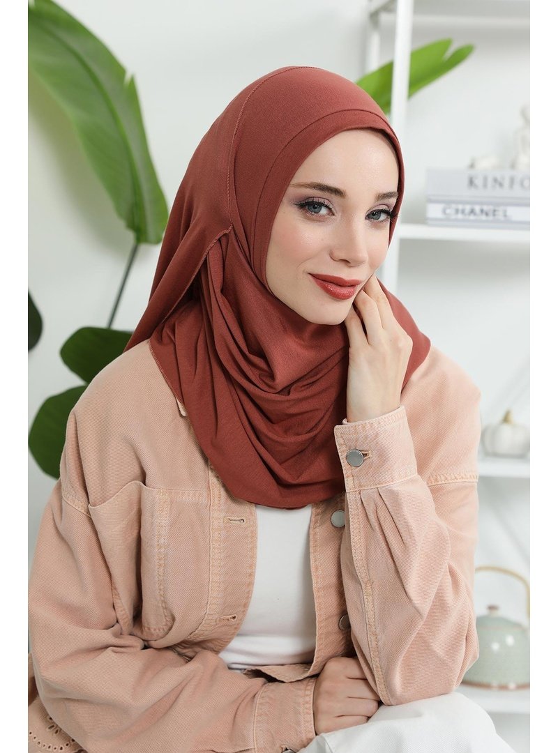 Aisha`s Design Tarçın Pratik Penye Şal,ps