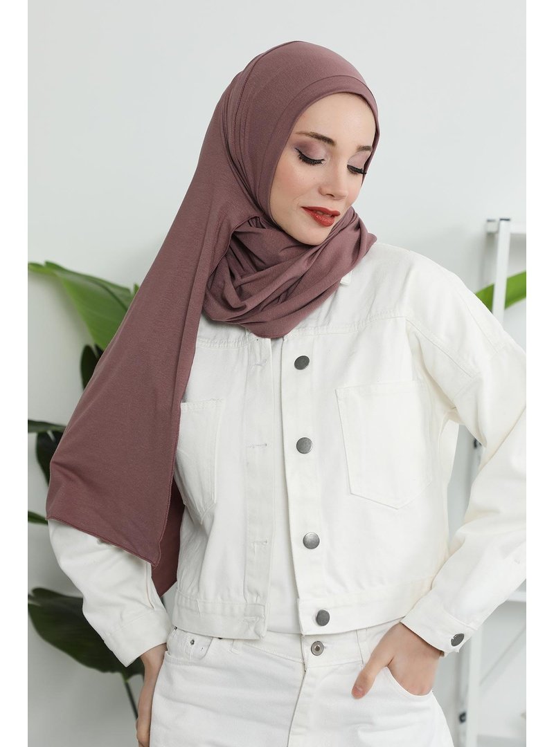 Aisha`s Design Gül Kurusu Pratik Penye Şal,ps