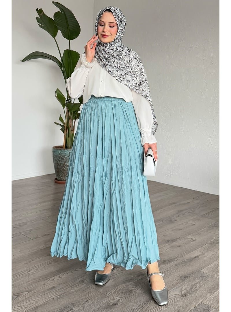 InStyle Mint Yeşili Kraş Etek