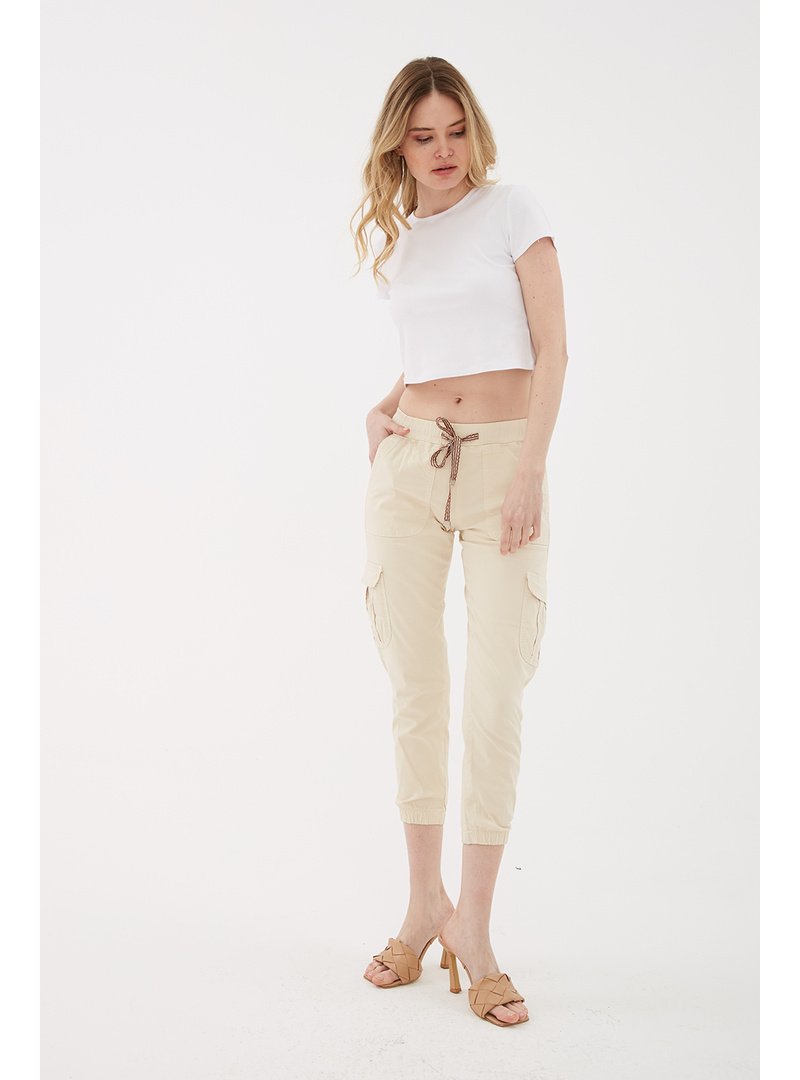 Fashion Friends Bej Pantolon 24y0311k1