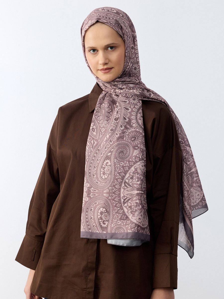 Camellia Scarfs Şal Gul Kurusu