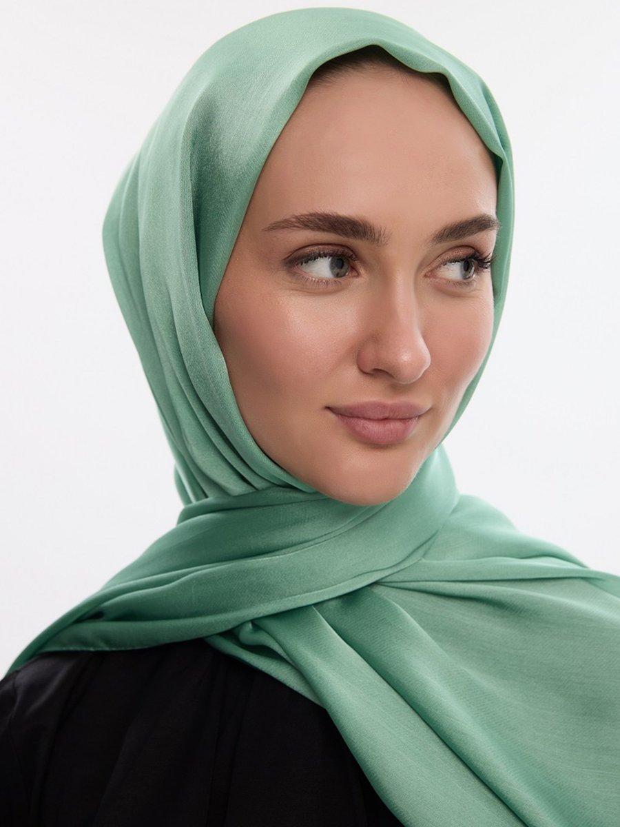 Camellia Scarfs Şal Su Yesili