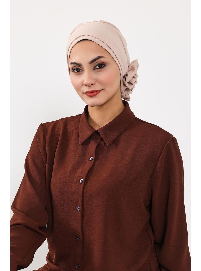 Aisha`s Design Taş Aerobin Kumaş Hazır Türban,ht