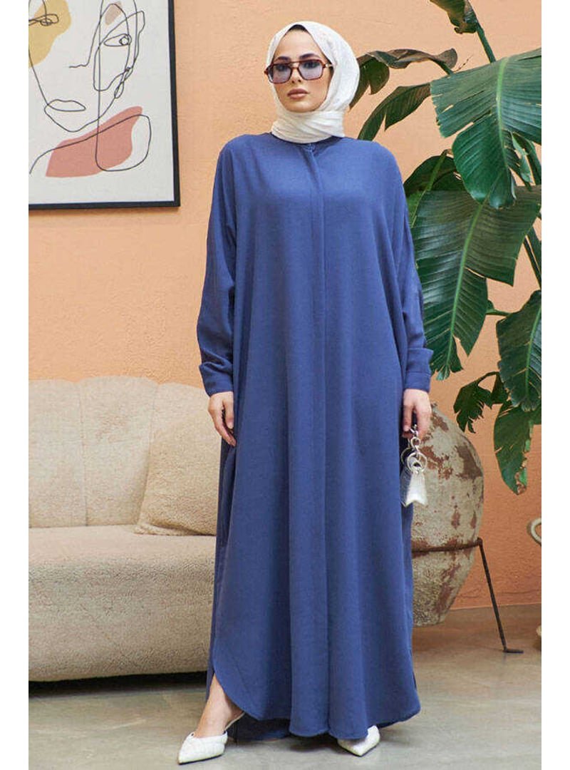 Neways İndigo Krep Abaya