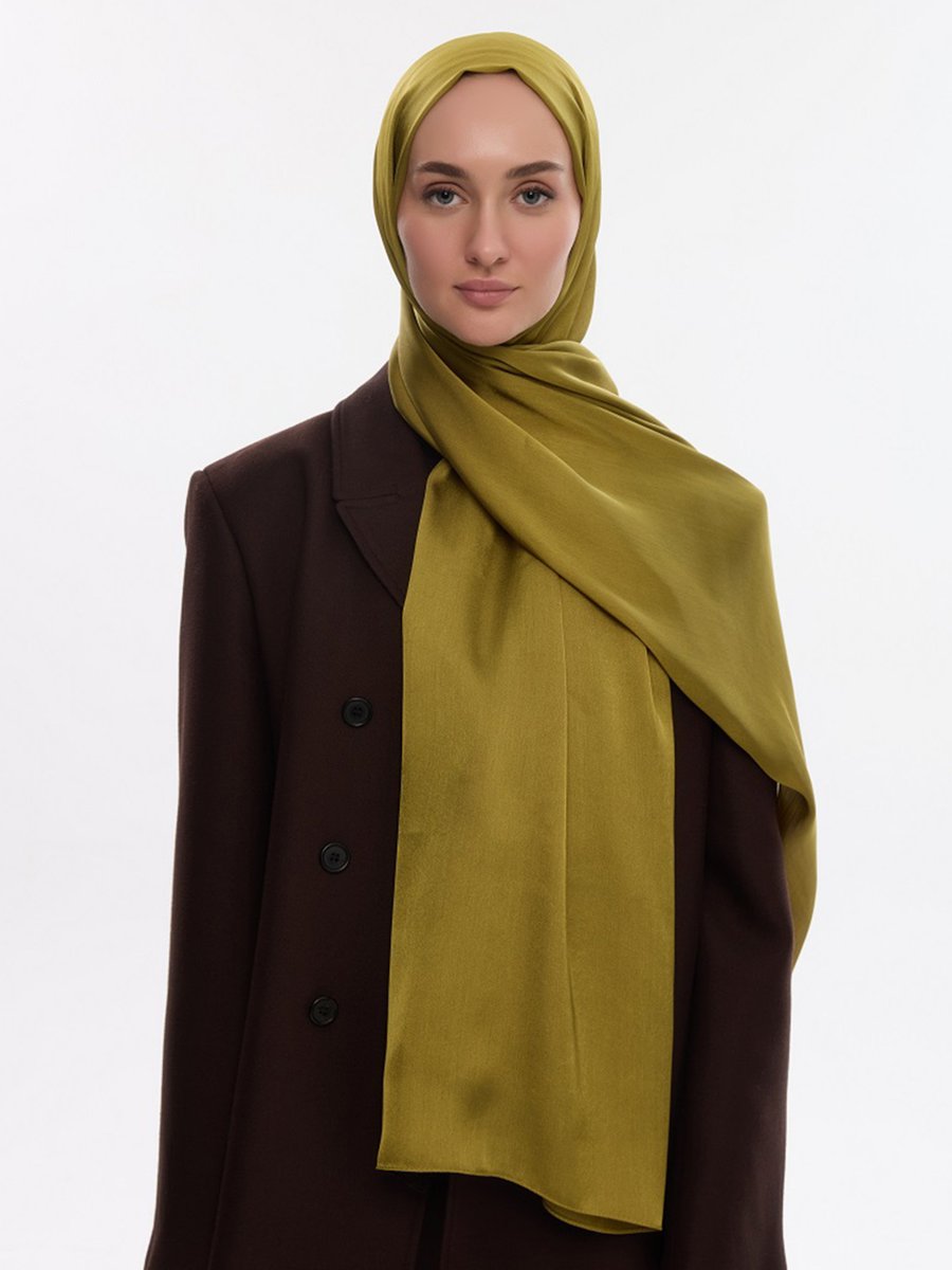 Camellia Scarfs Şal Yag Yesili