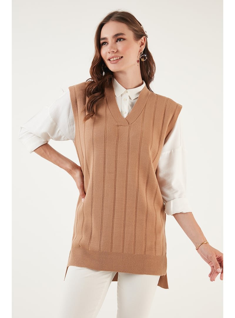 LELA Camel Lela Süveter