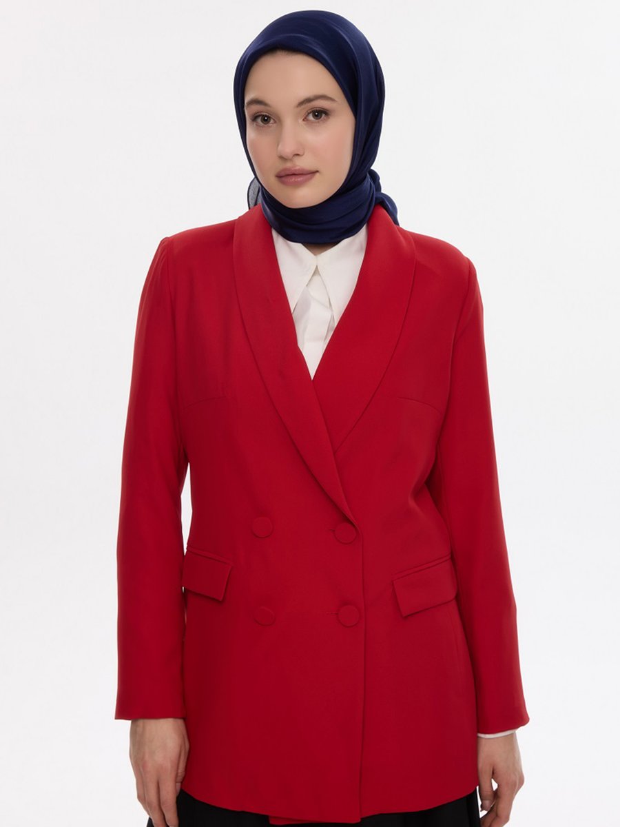 Camellia Scarfs Lacivert Eşarp