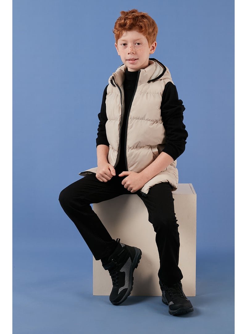 LELA Bej Lela Unisex Çocuk Yelek
