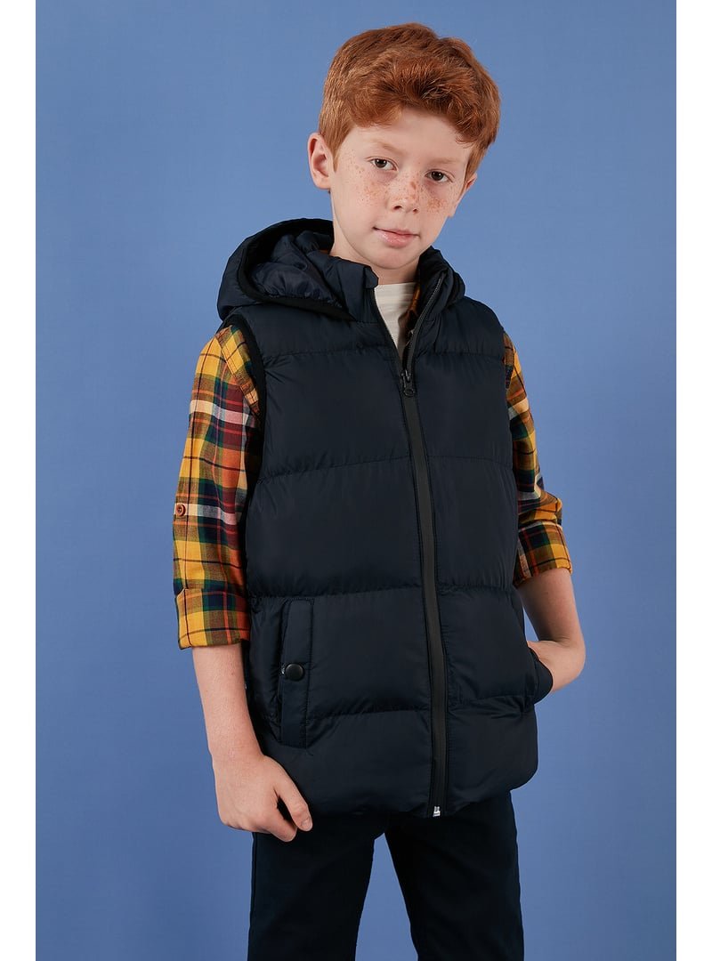 LELA Lacivert Lela Unisex Çocuk Yelek