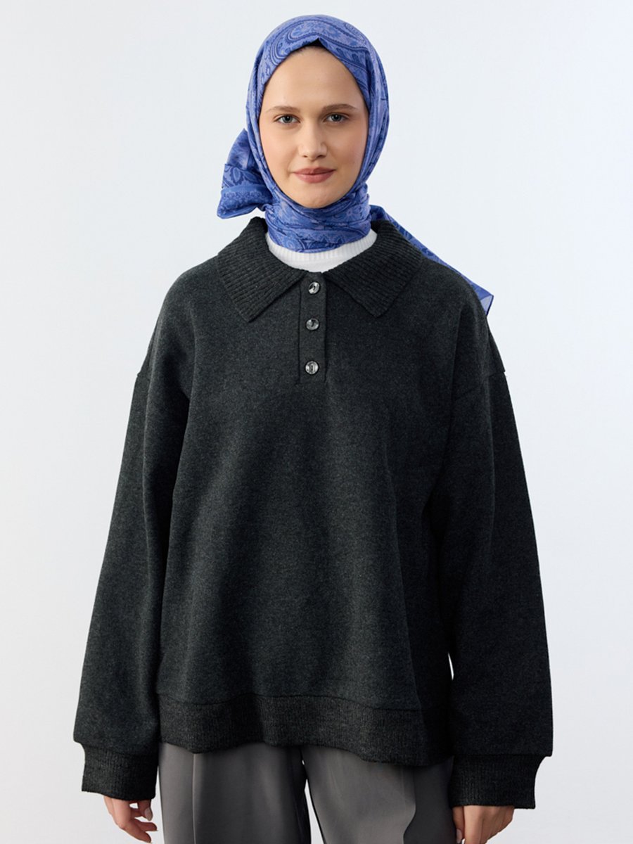 Camellia Scarfs Mavi Şal