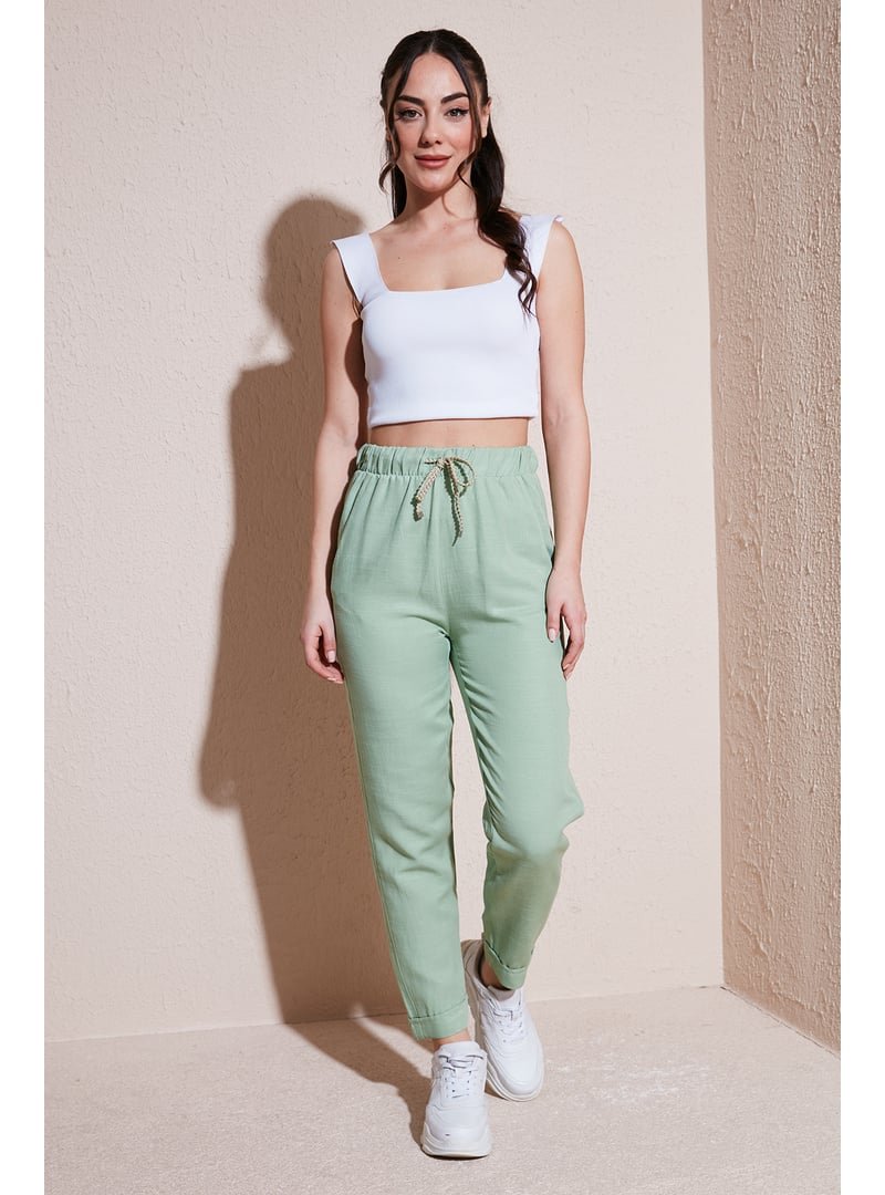 Fashion Friends Yeşil Pantolon 24y0250k1