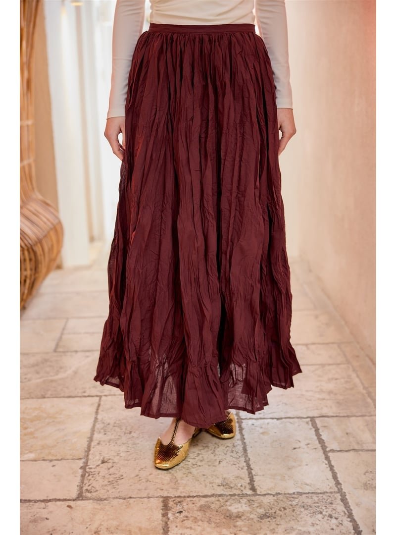 Locco Moda Bordo Vual Etek