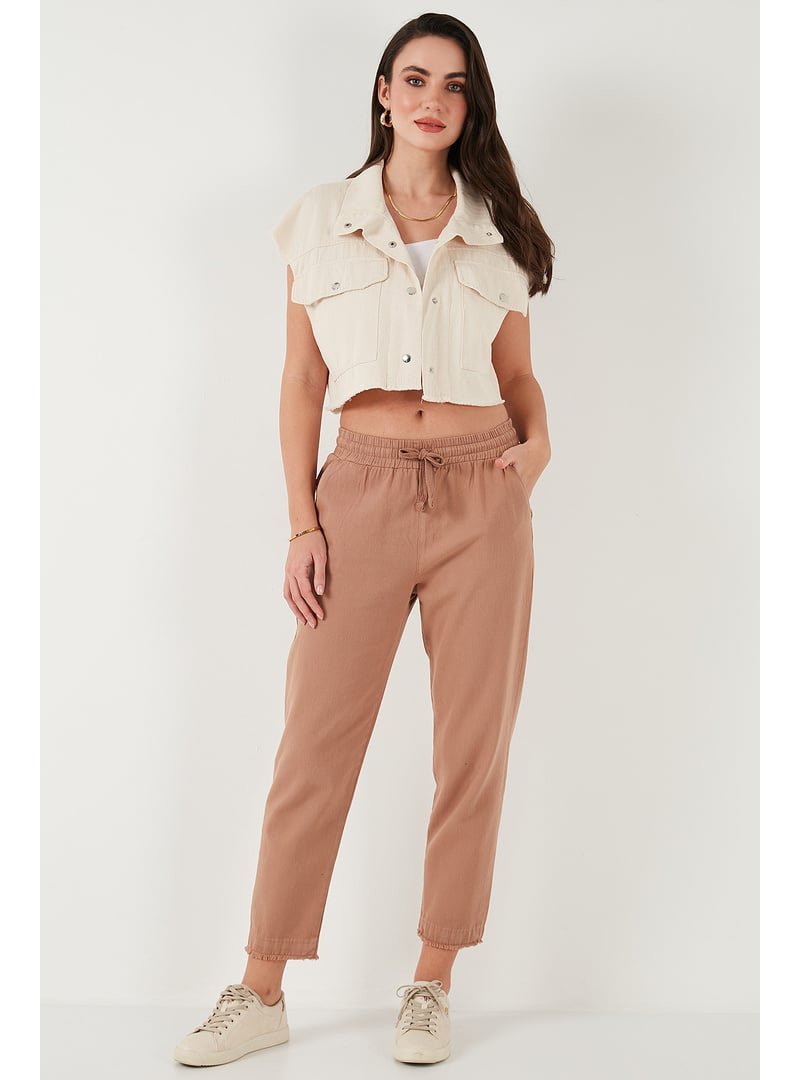 LELA Camel Lela Pantolon 668yp42282s4