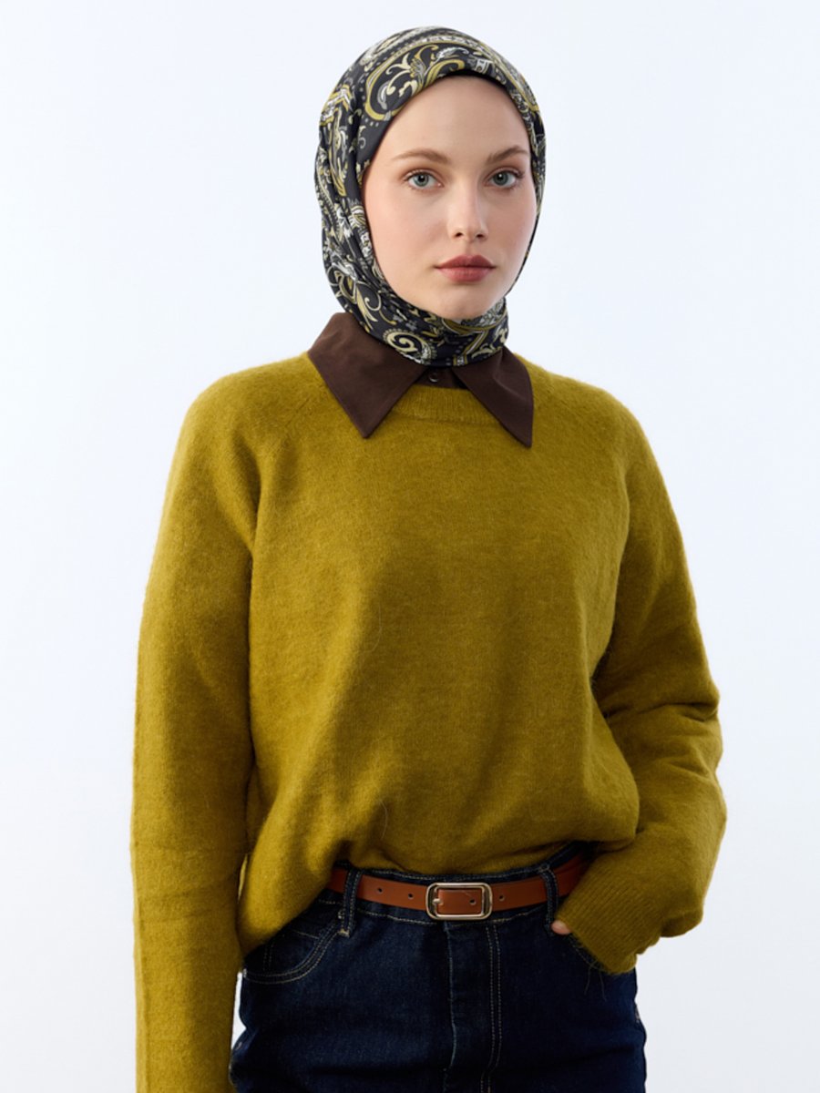 Camellia Scarfs Eşarp Soft Yesil
