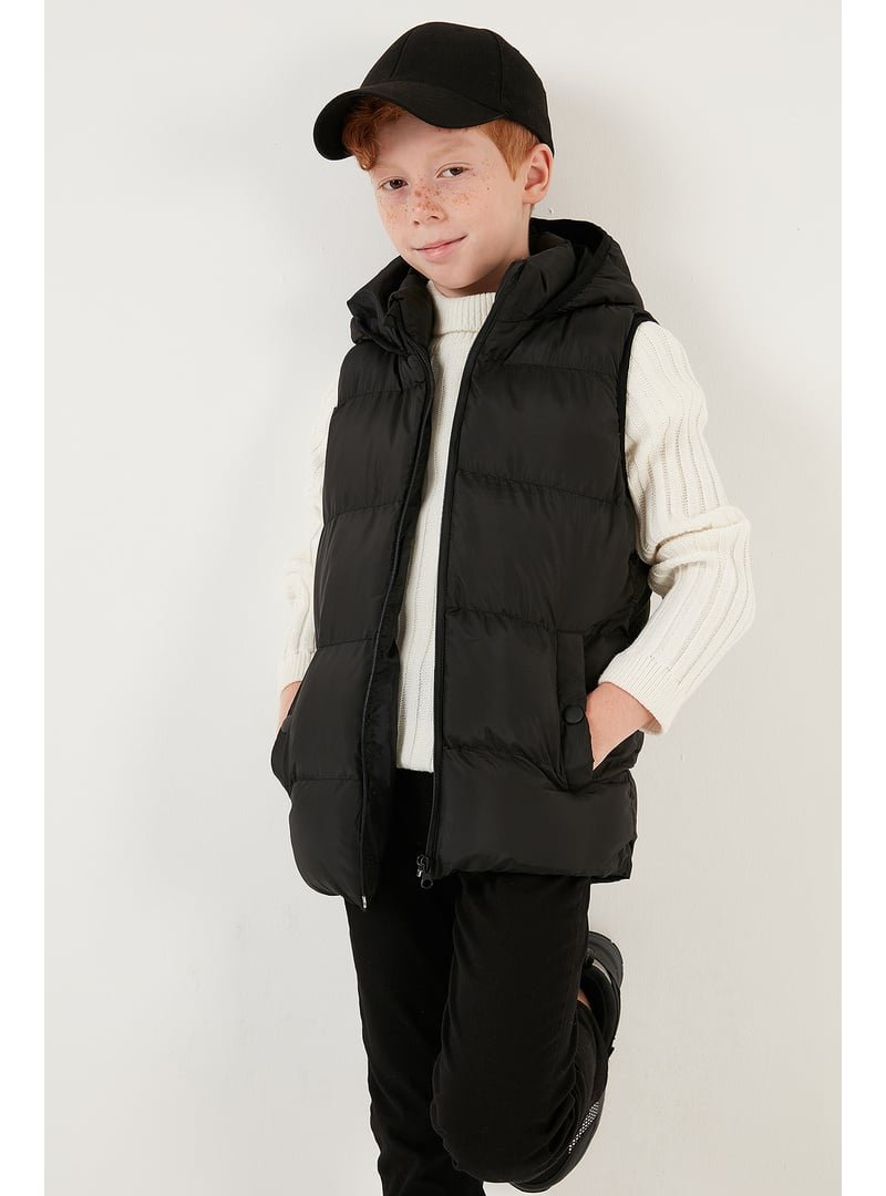 LELA Siyah Lela Unisex Çocuk Yelek