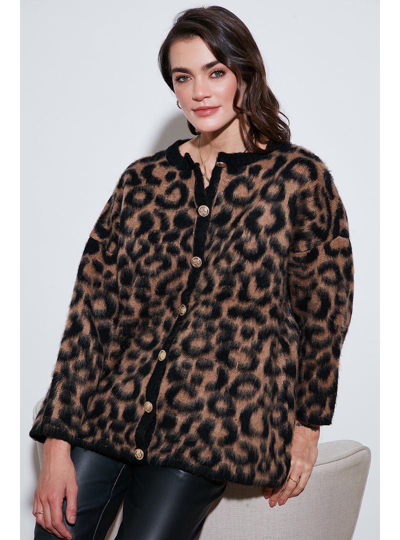 LELA Leopar Lela Hırka