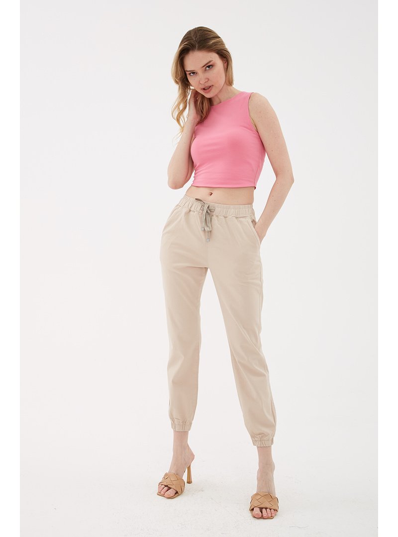Fashion Friends Bej Pantolon 24y0009k1