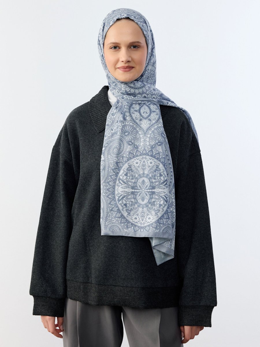 Camellia Scarfs Şal Fume