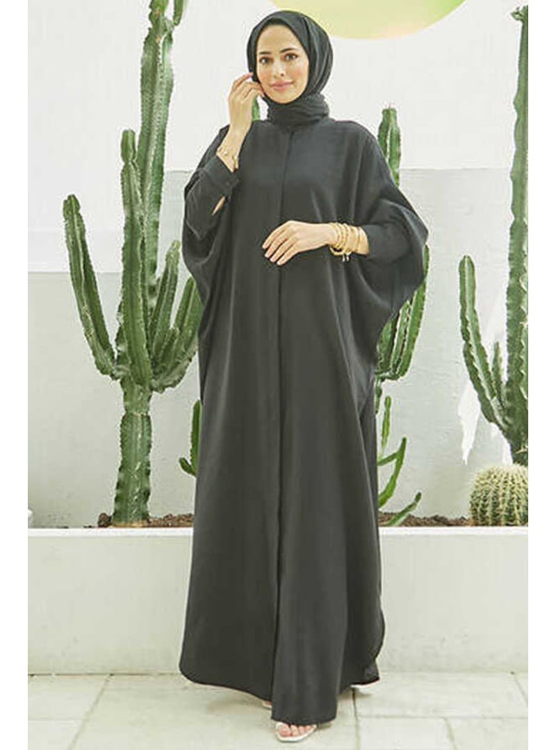 Neways Siyah Fendi Modal Abaya