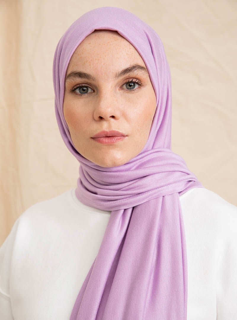 Pure Scarfs Lila Penye Şal