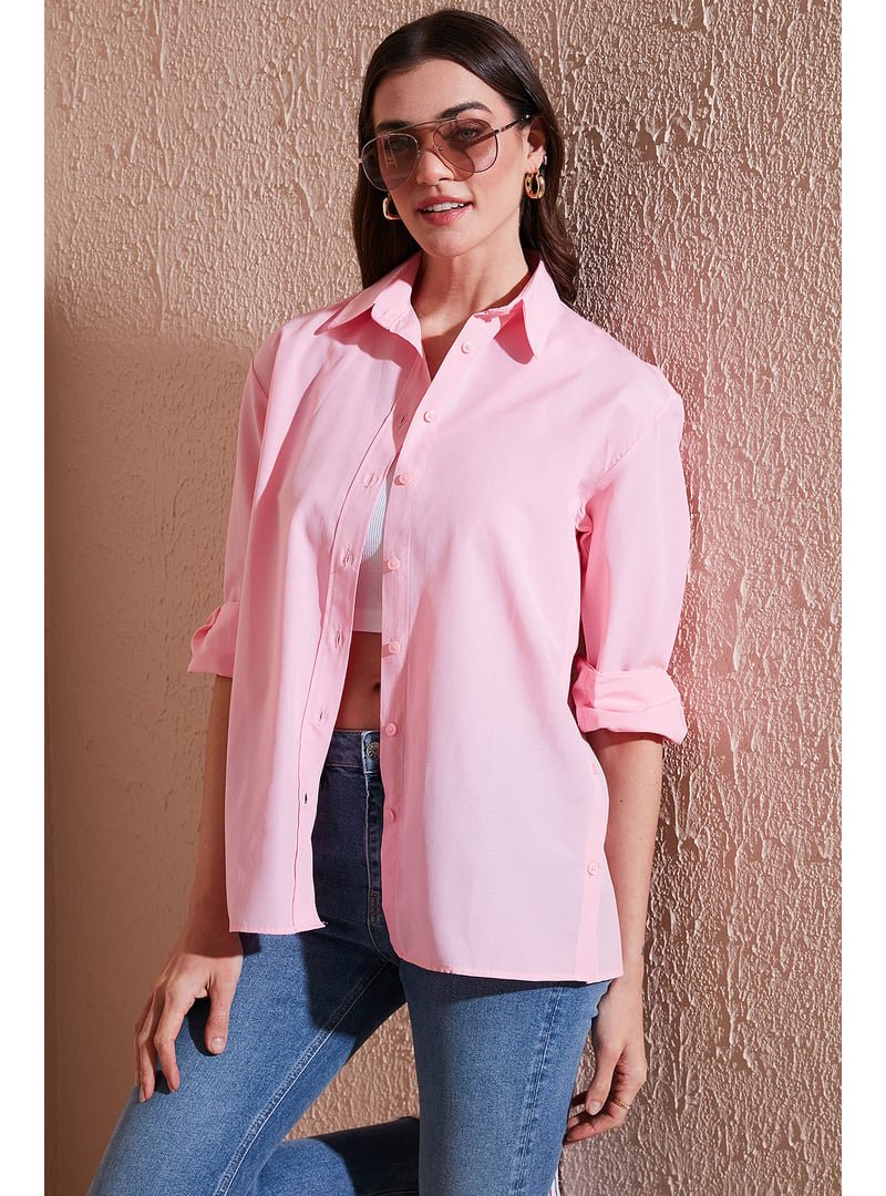 LELA Pembe Lela Gömlek Şeker