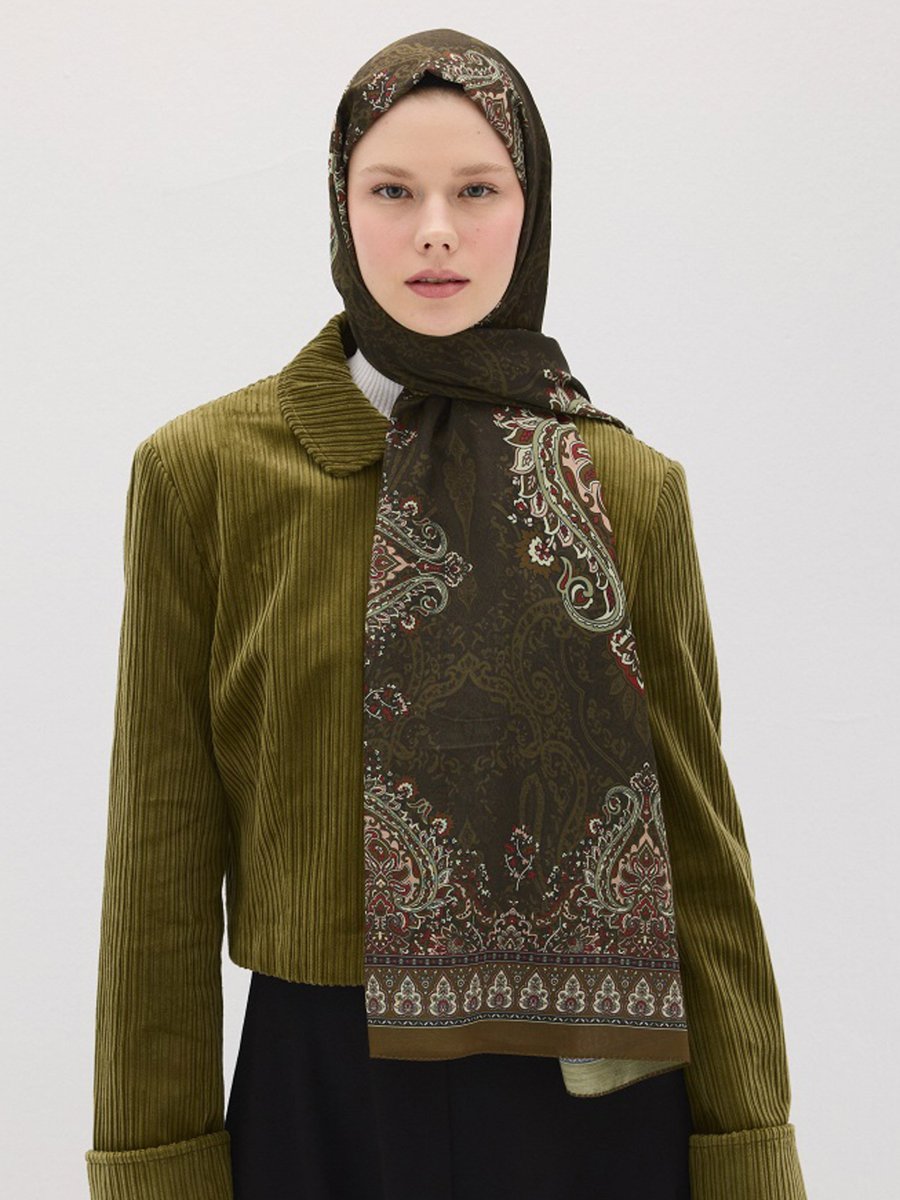 Camellia Scarfs Açık Taş Şal