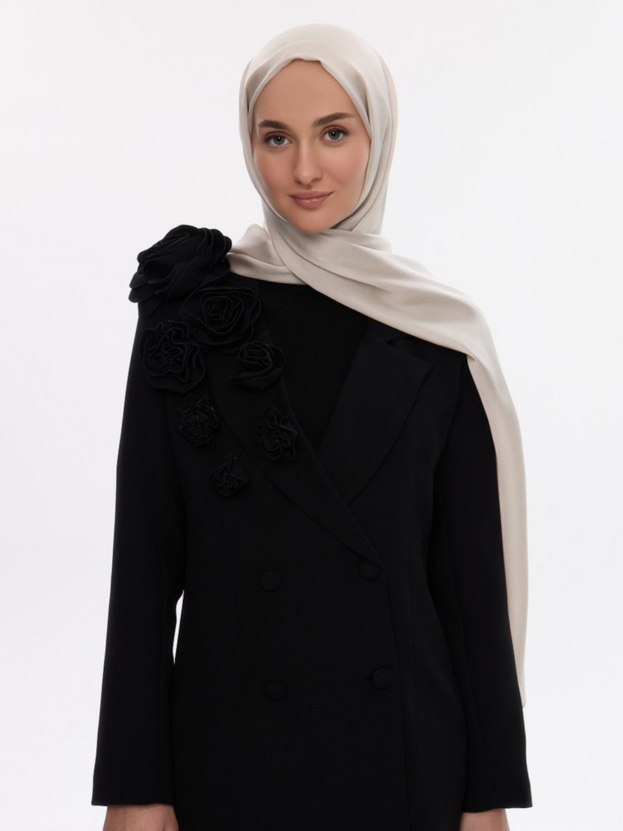 Camellia Scarfs İdol Saten Janjan Şal Dut
