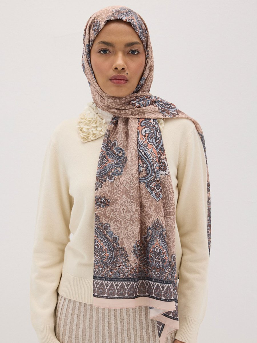 Camellia Scarfs Vizon Şal