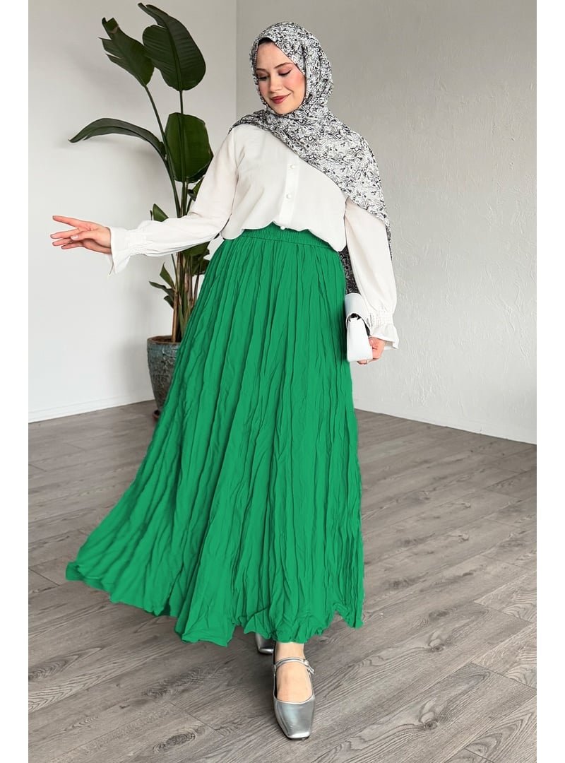 InStyle Yeşil Kraş Etek