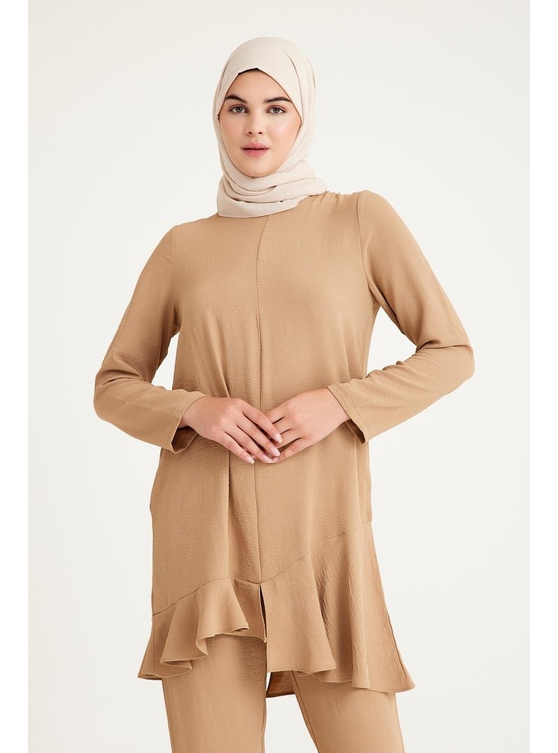 Plistre 1757_ Fırfırlı Tunik & Pantolon İkili Takım