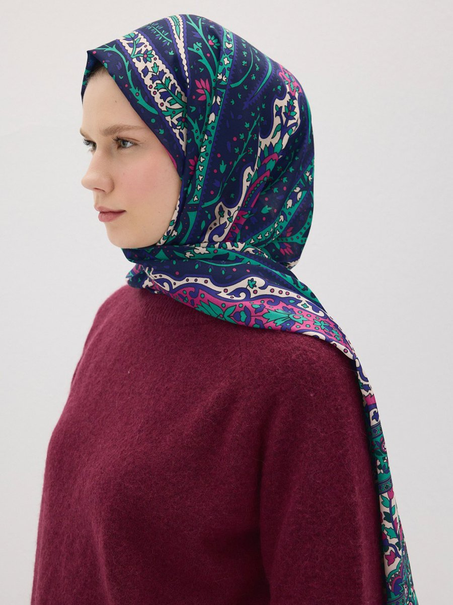 Camellia Scarfs Mor Şal