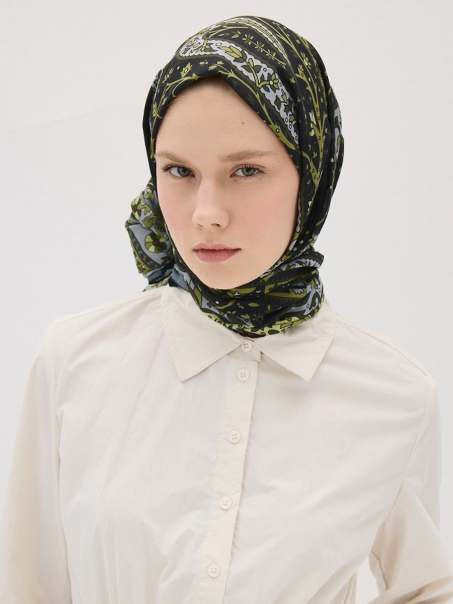 Camellia Scarfs Açık Yeşil Şal