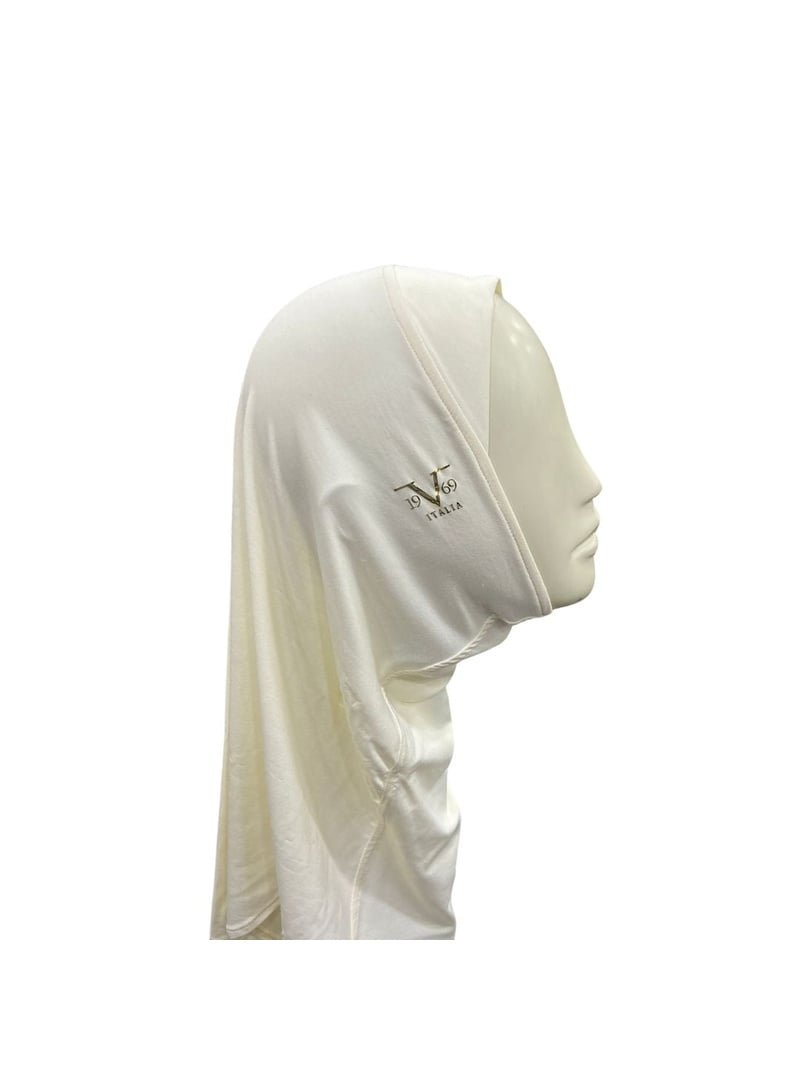 19v69 ITALIA Beyaz Activewear Sportivo Eşarp
