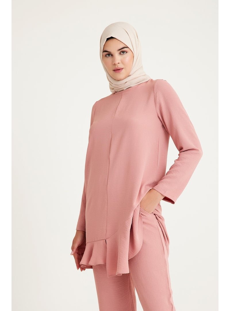 Plistre 1757_ Fırfırlı Tunik & Pantolon İkili Takım