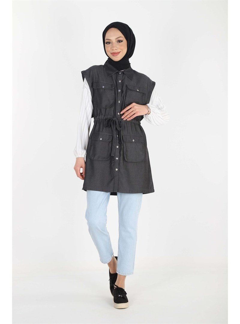 Plistre 1961_cepli Denim Yelek