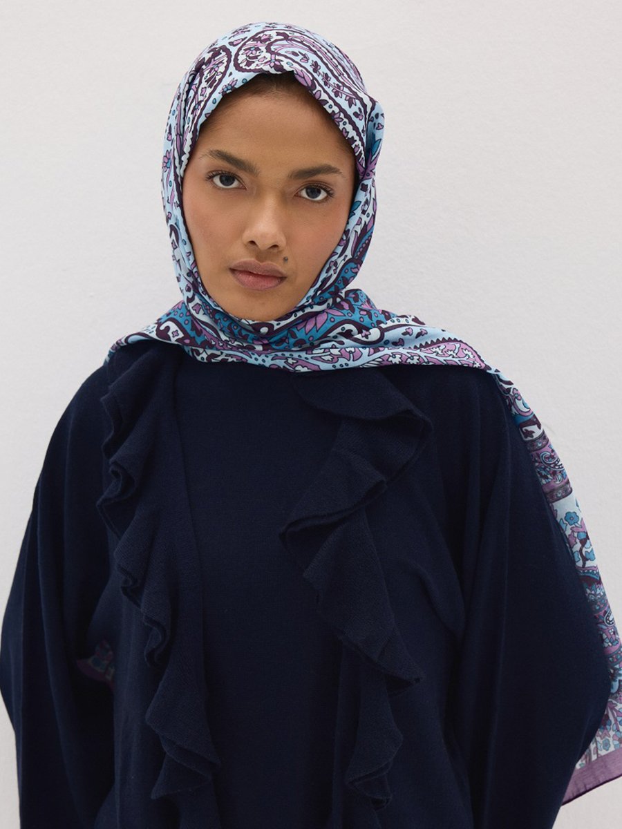 Camellia Scarfs Mürdüm Şal