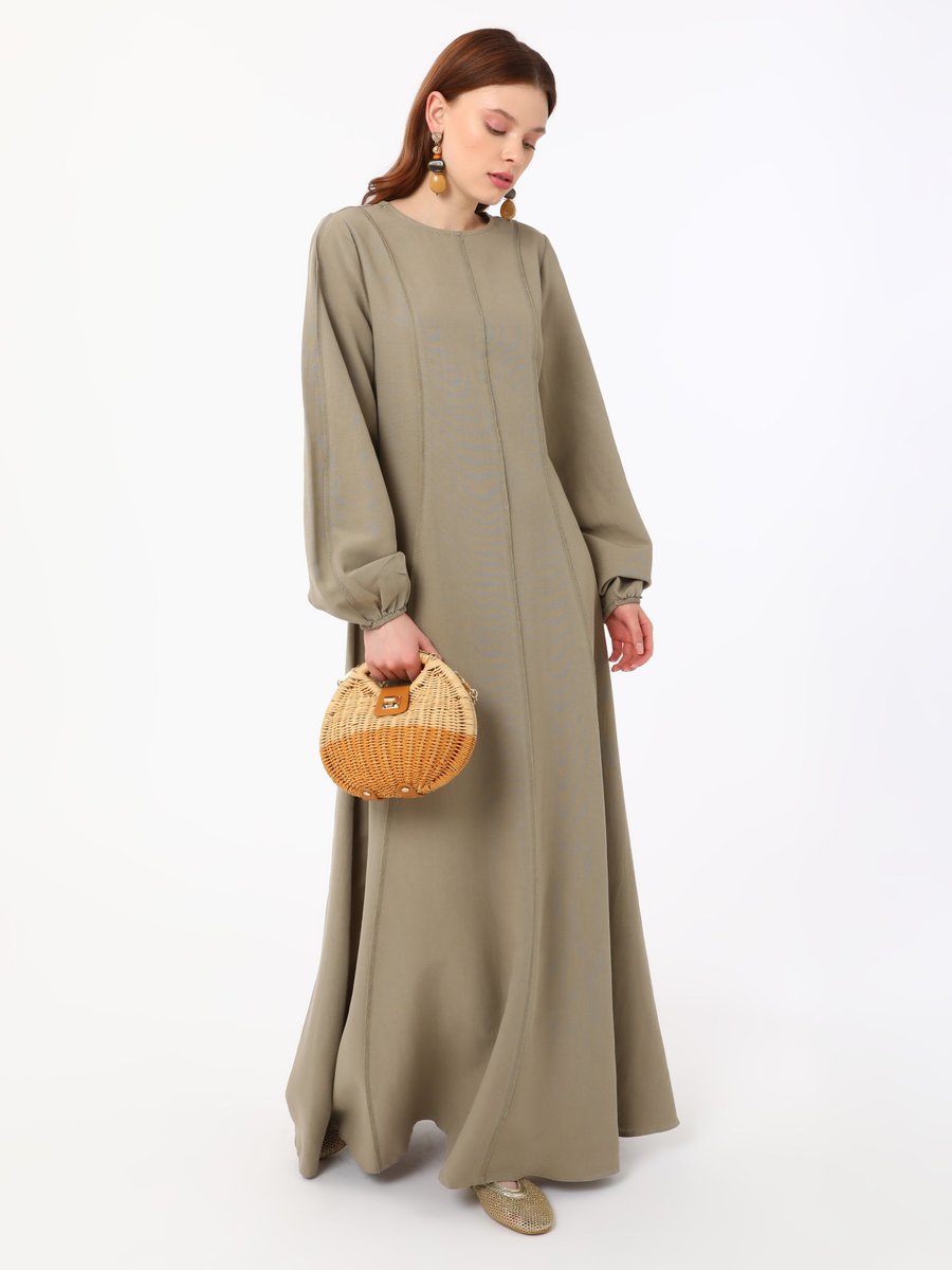 Benin Elbise Yesil