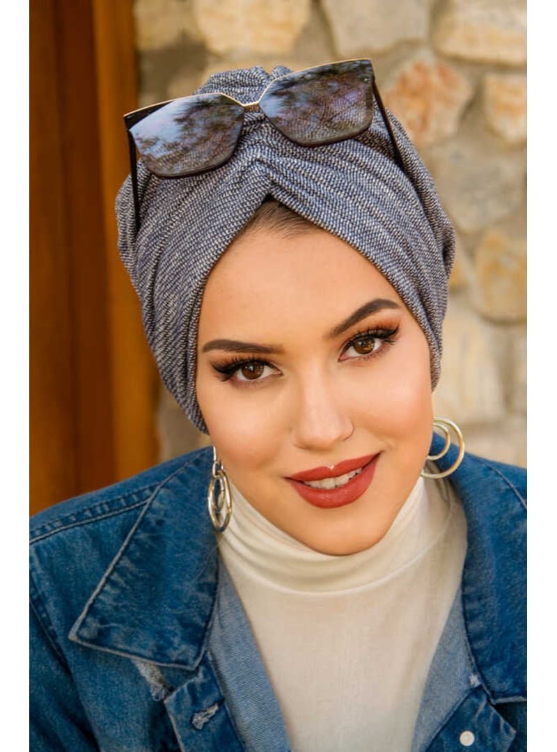 AİŞE TESETTÜR Hazır Büzgülü Bone