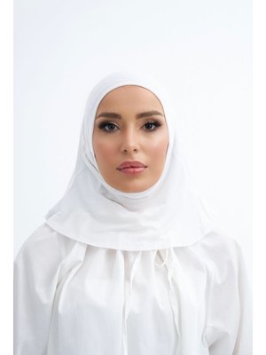 19v69 ITALIA Beyaz Solid Colors Lyocell Seri Geçme Bone Optik