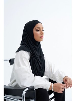 19v69 ITALIA Siyah Solid Colors Lyocell Seri İkili Takım Bone