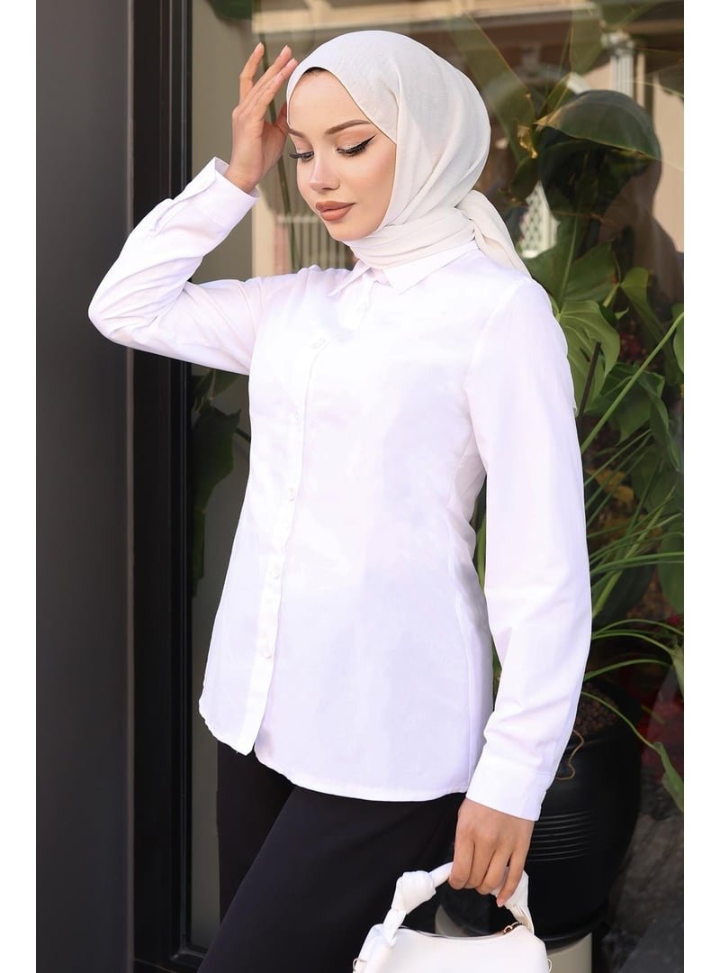 MISSVALLE Beyaz Gömlek