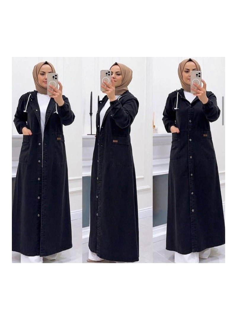 Harmatime butik Düğmeli Kot Kap
