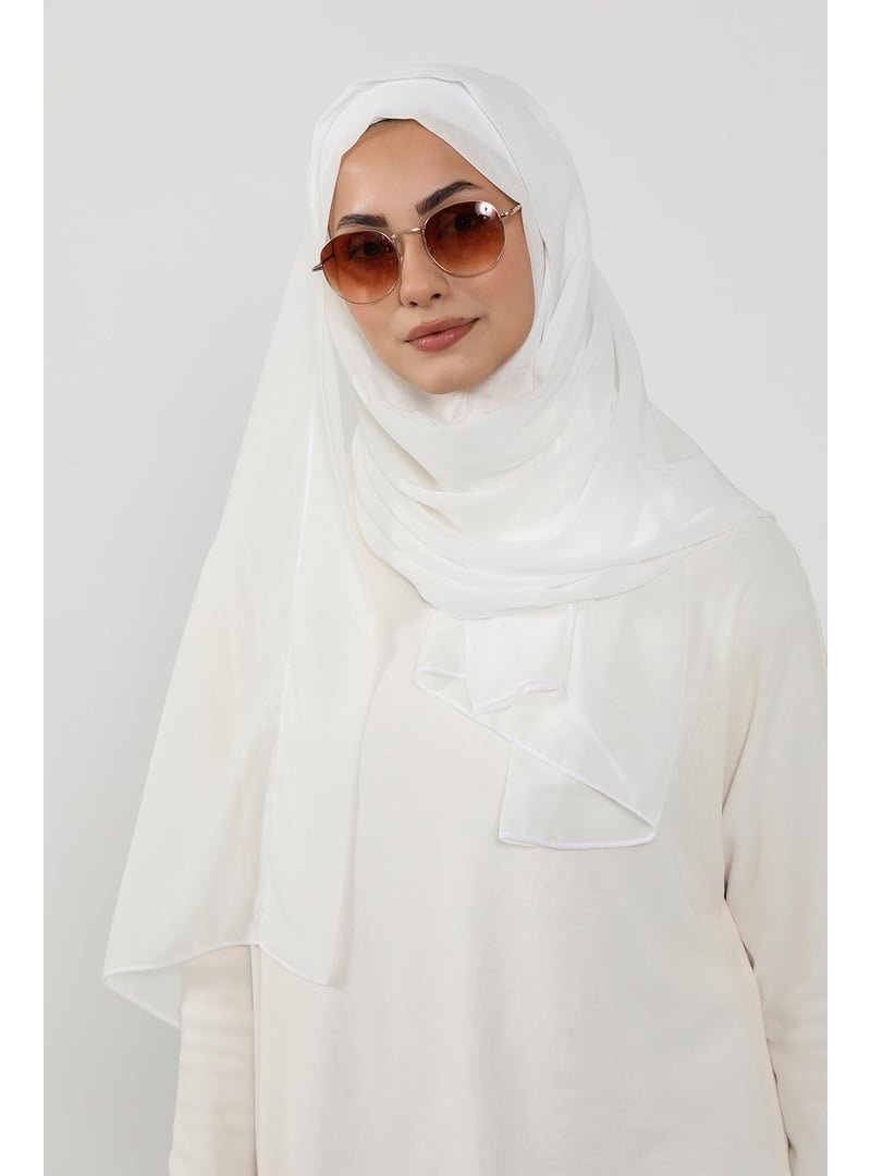 Aisha`s Design Krem Pratik Şifon Şal,ps